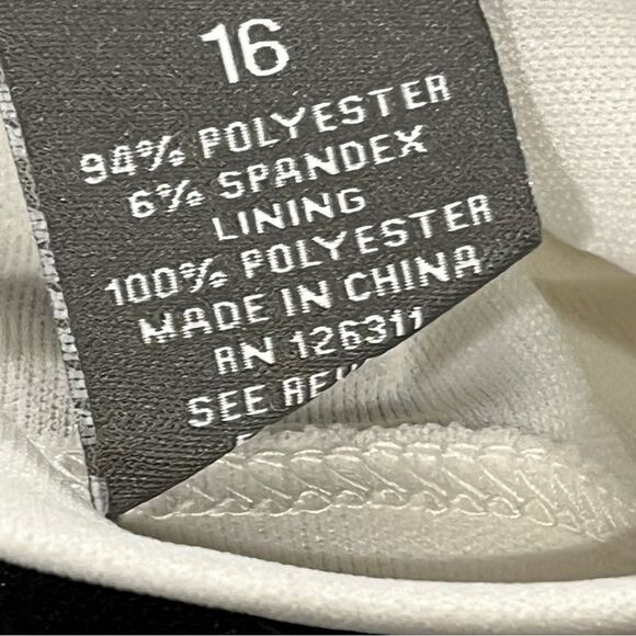 DressBarn Sleeveless boat neck Midi formal Dress size 16 - Picture 10 of 13